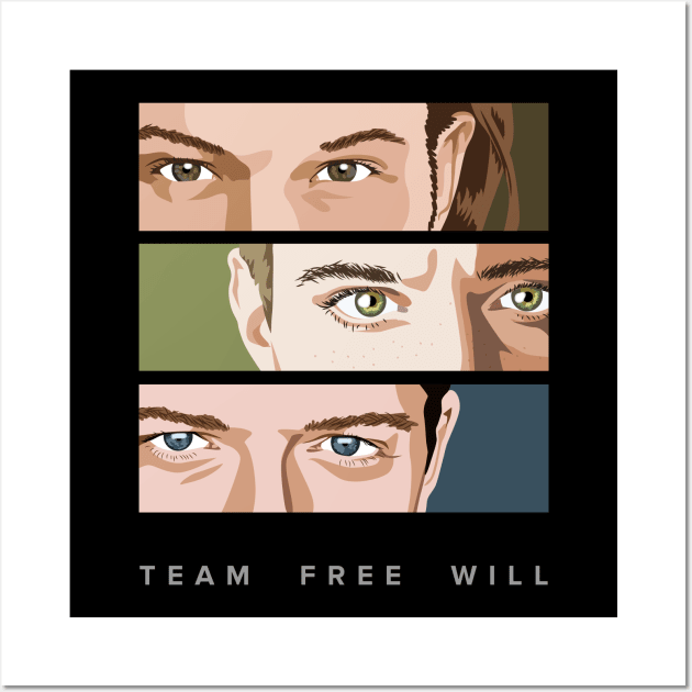 Team Free Will 1.0 Wall Art by RisaRocksIt